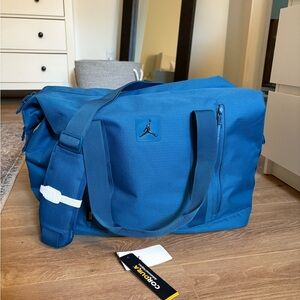 Jordan Cordura Franchise Duffle bag in Industrial Blue